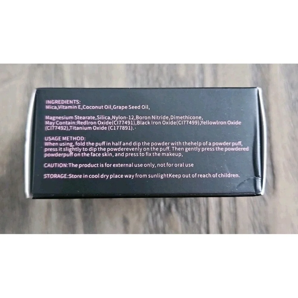 NEW Sealed Luminance Milano Blurring Setting Powder In Deep Dark Full Size US